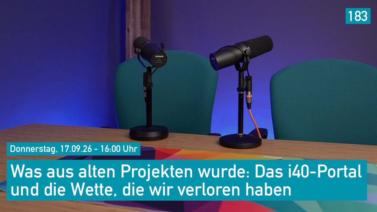 Was aus alten Projekten wurde: Das i40-Portal und die Wette, die wir verloren haben