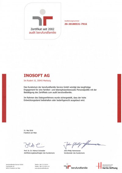 audit berufundfamilie certificate
