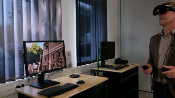 Virtual Reality: Reconstruction of the Marburg Synagogue