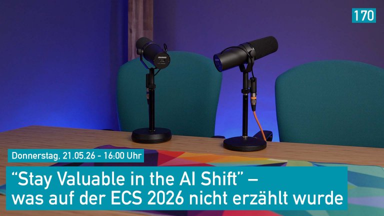 &bdquo;Stay Valuable in the AI Shift&ldquo; – What Wasn’t Discussed at ECS 2026